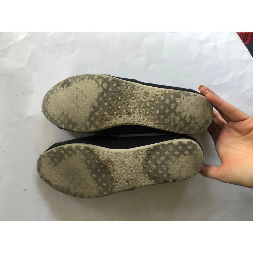TOMS Women’s Canvas Slip-on flat shoes Size 8 - Picture 5 of 7